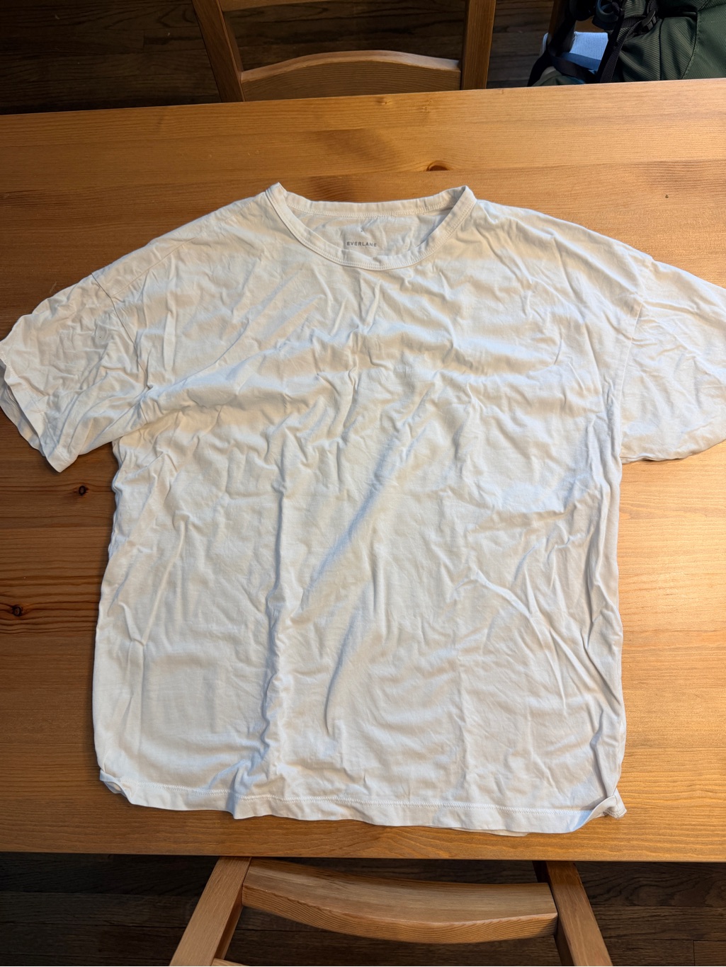 Everlane The Boyfriend Tee In Essential Cotton Size Small